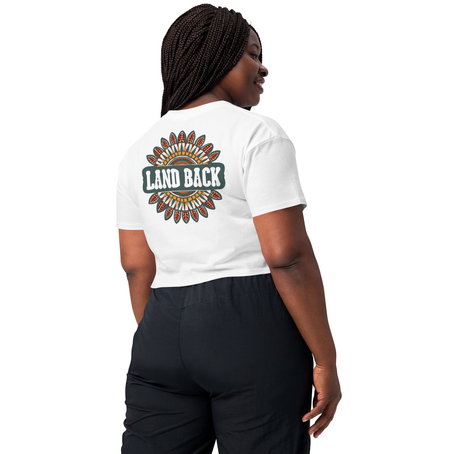 Land Back - Arrowheads- Crop top