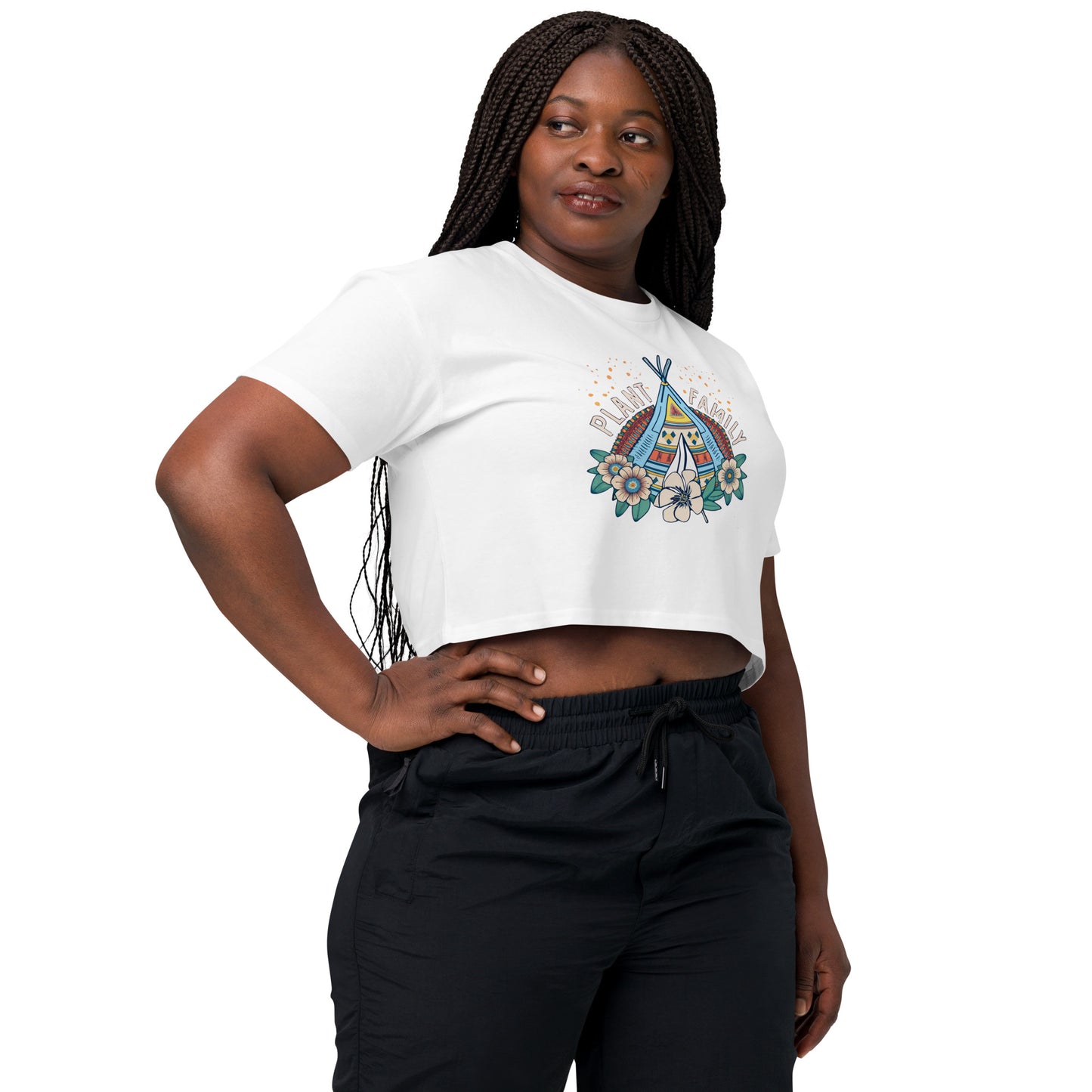 Plant family- Tipi- Crop top