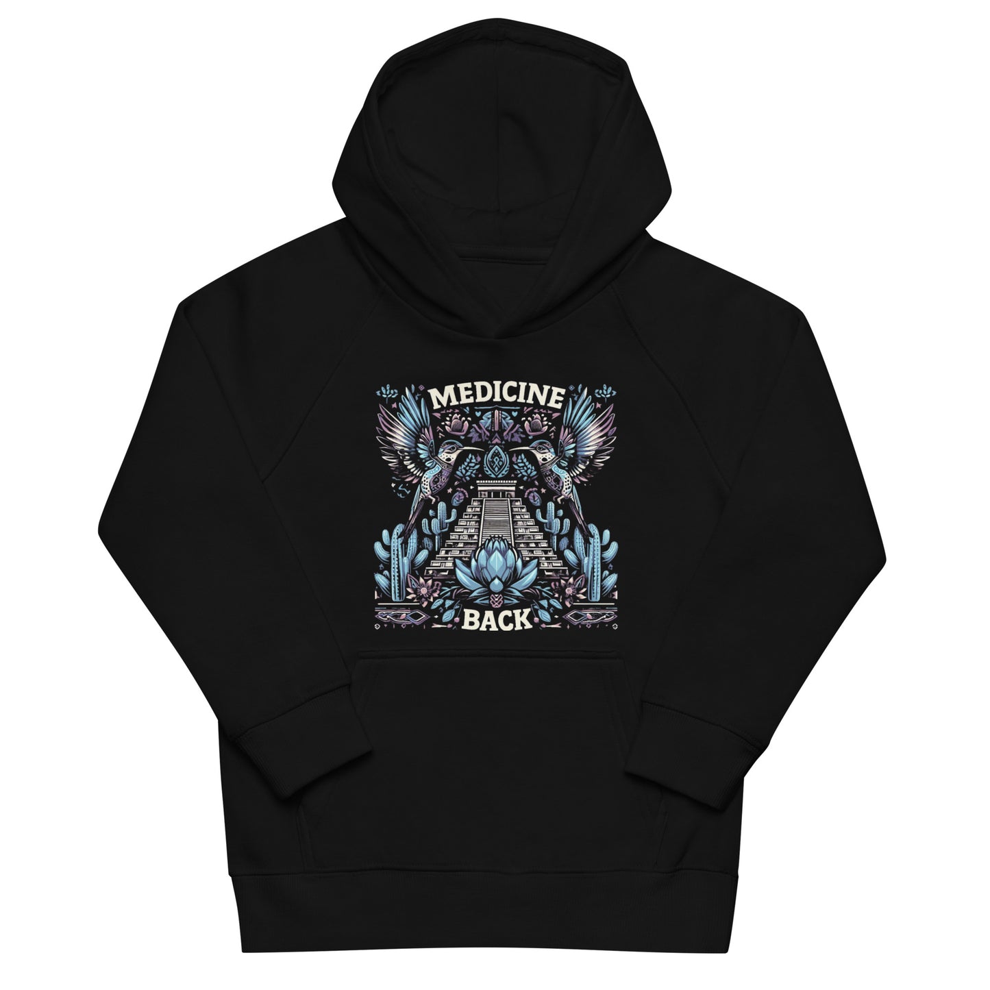 Medicine Back- Kids eco hoodie