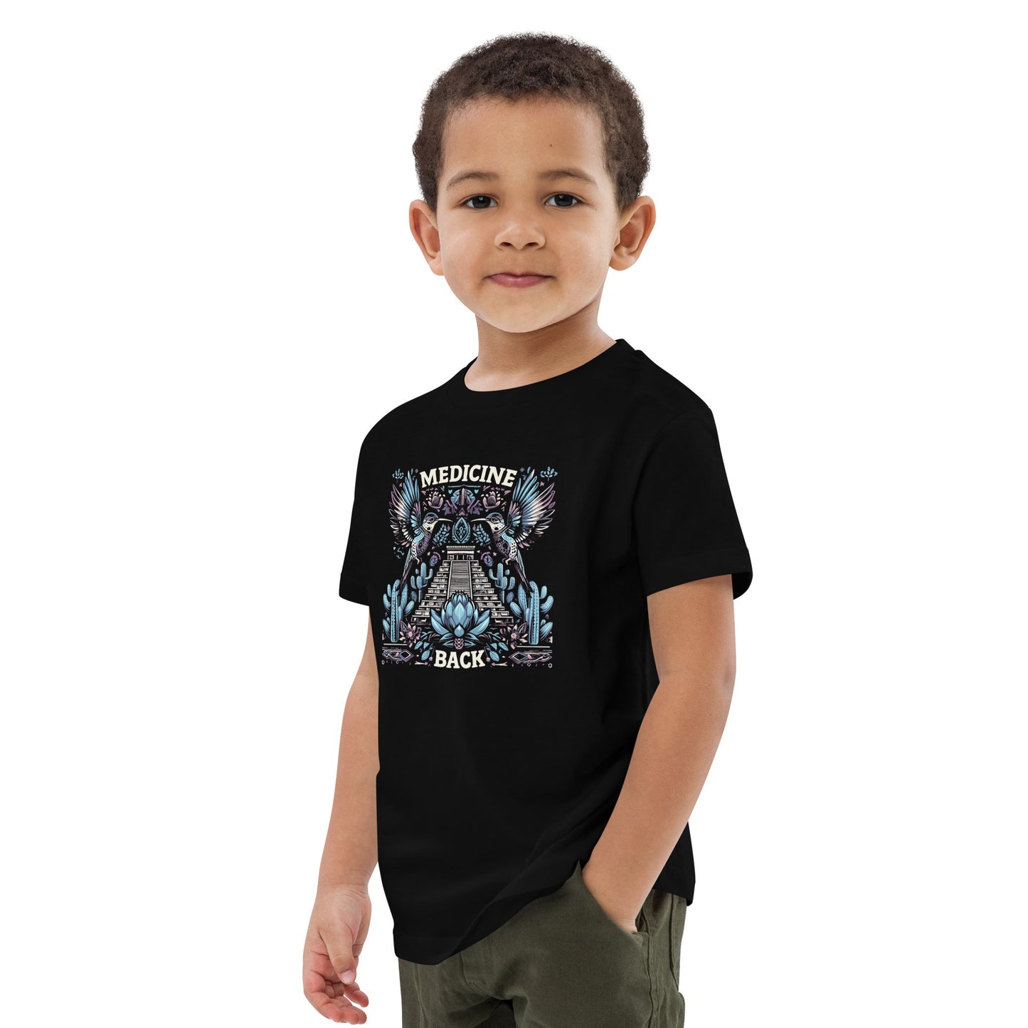 Medicine Back- Organic cotton kids t-shirt