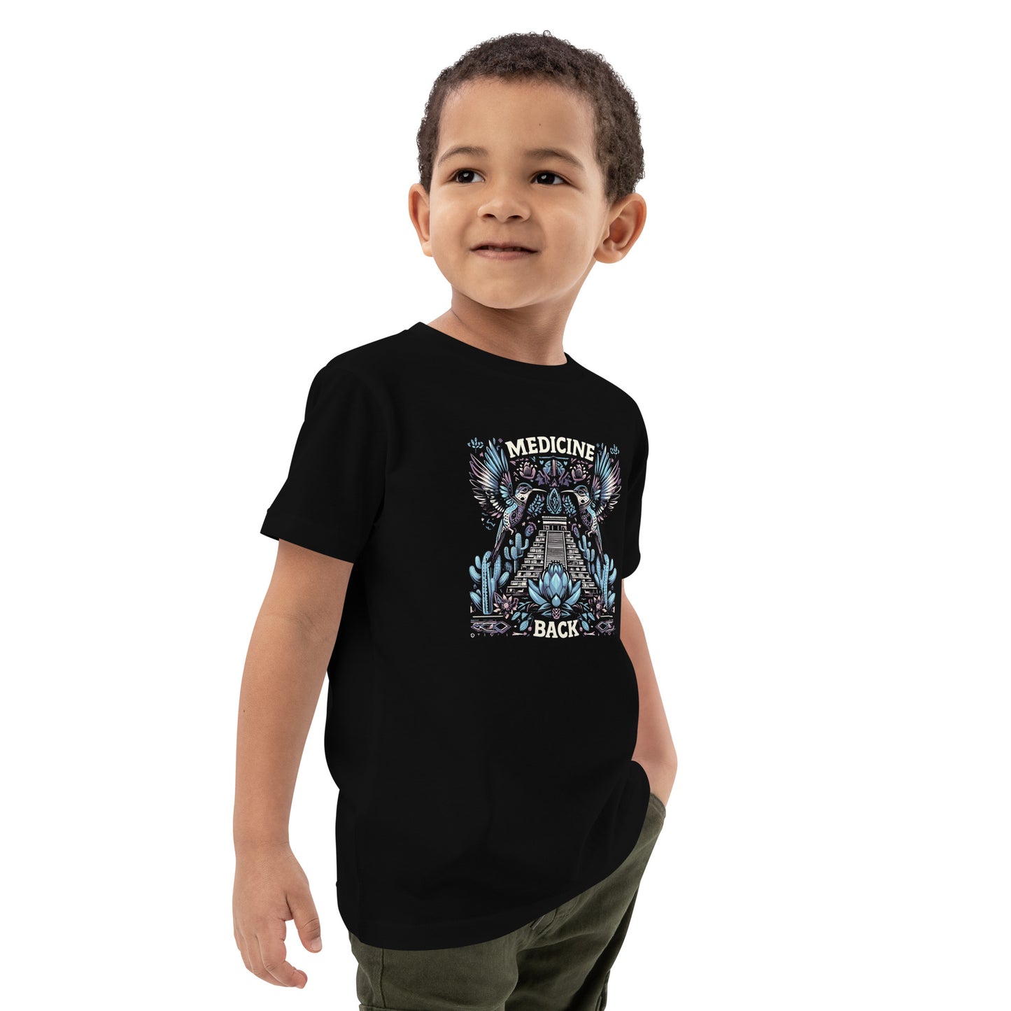 Medicine Back- Organic cotton kids t-shirt