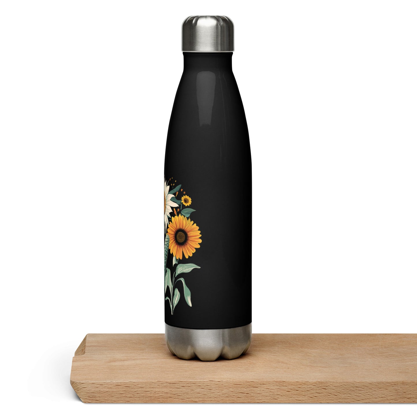 Sacred Sunflower Corn Stainless steel water bottle